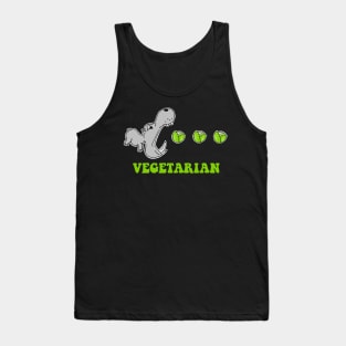 Vegetarian Hippo Tank Top